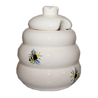 Honigglas aus Keramik